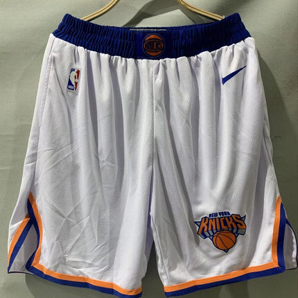 Pantaloncini NBA New York Knicks Bianchi 2021/22