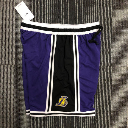Pantaloncini NBA  Los Angeles Lakers Viola e Neri 2021/22