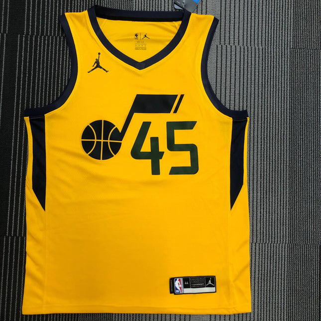 Maglia Gialla NBA Utah Jazz 2021/22