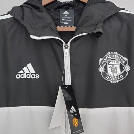 Giacca a Vento Manchester United Nera e Bianca 2022/23