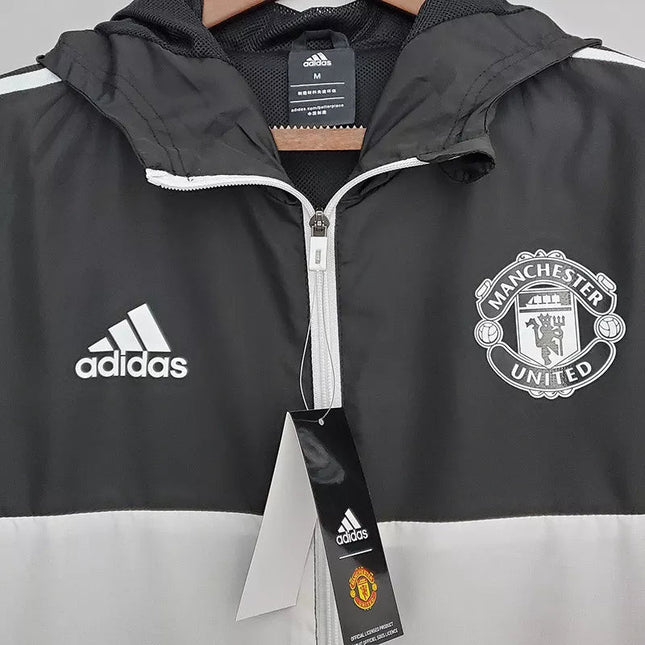 Giacca a Vento Manchester United Nera e Bianca 2022/23