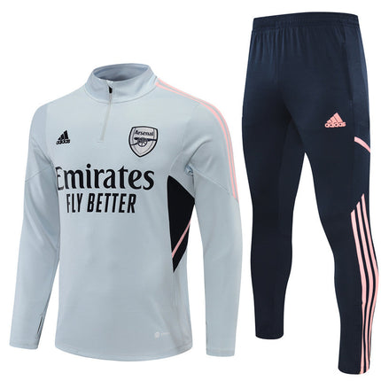 Kit Giacca Bianca  + Tuta Arsenal 2022/23( con Taglia Bambino)
