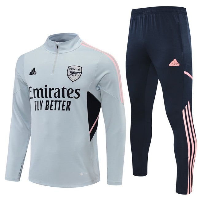 Kit Giacca Bianca  + Tuta Arsenal 2022/23( con Taglia Bambino)