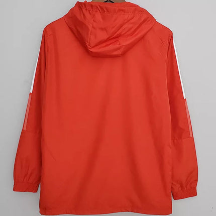 Giacca a Vento Arsenal Rossa 2022/23