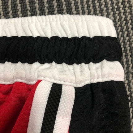 Pantaloncini NBA Chicago Bulls Neri e Rossi 2021/22