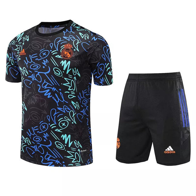 Kit Maglia Allenamento + Pantaloncini Real Madrid 2022/23
