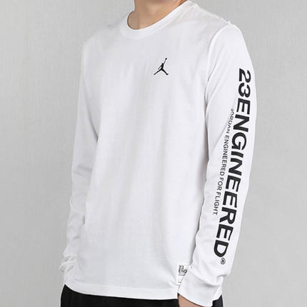 Maglia Manica Lunga Jordan Bianca REPLICA