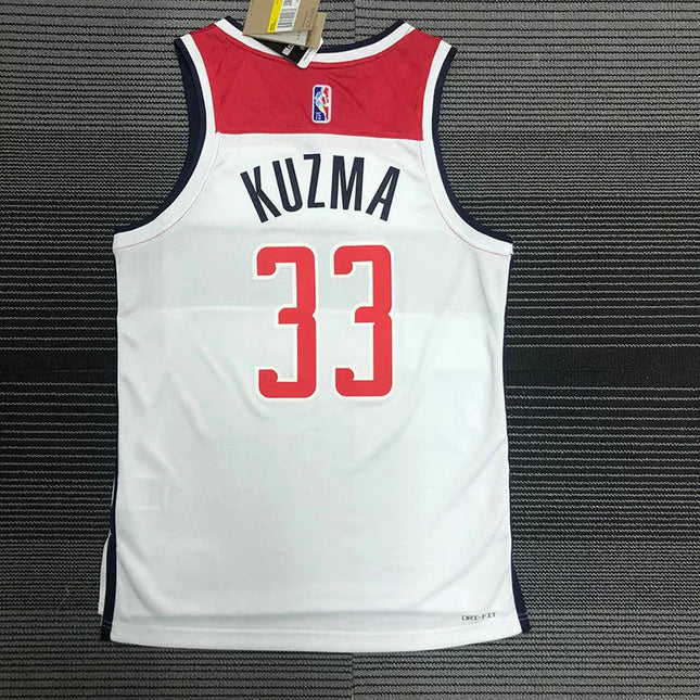 Maglia NBA Washington Wizards City Edition Bianca 2021/22