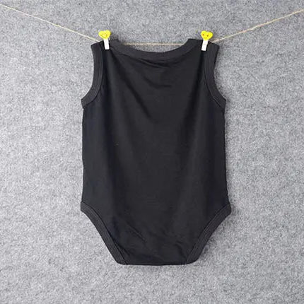 Jordan Black Baby Bodysuit