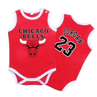 NBA Red Chicago Bulls Baby Bodysuit