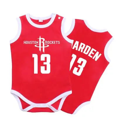 NBA Baby Body Red Houston Rockets