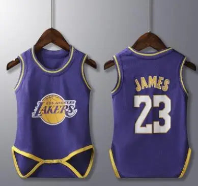 Infant NBA Purple Los Angeles Lakers Bodysuit
