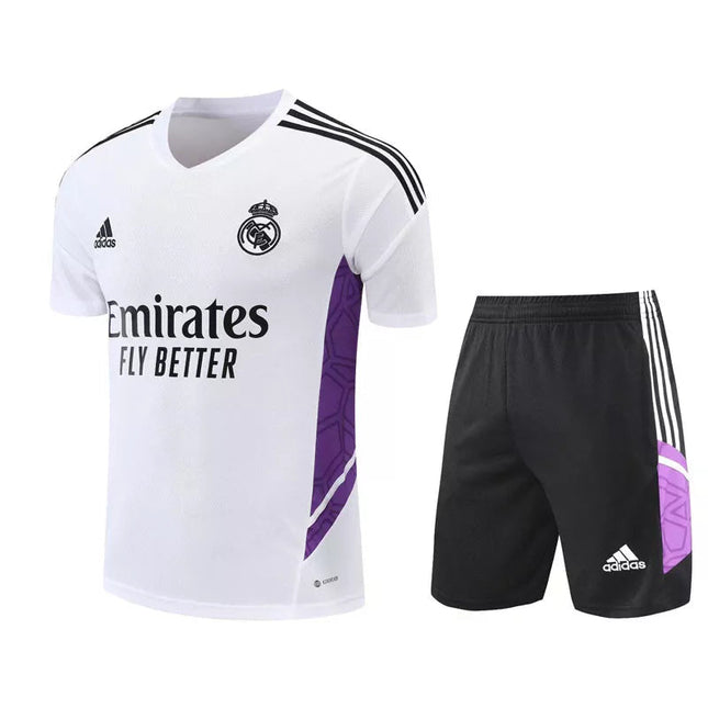Kit Maglia Allenamento + Pantaloncini Real Madrid 2022/23
