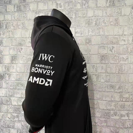 Felpa Con Cappuccio FORMULA 1 Mercedes Nera 2022/23