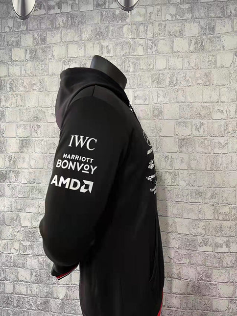 Felpa Con Cappuccio FORMULA 1 Mercedes Nera 2022/23