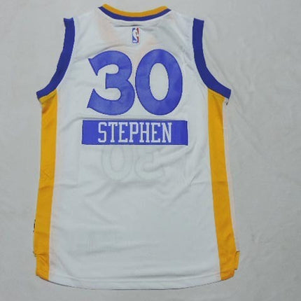 Maglia Bianca NBA Bambino Golden State Warriors
