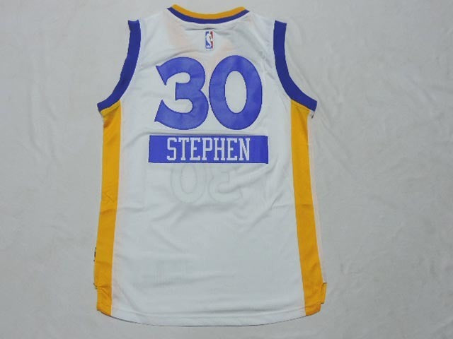 Maglia Bianca NBA Bambino Golden State Warriors