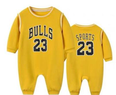 Body Bimbo NBA Giallo Chicago Bulls