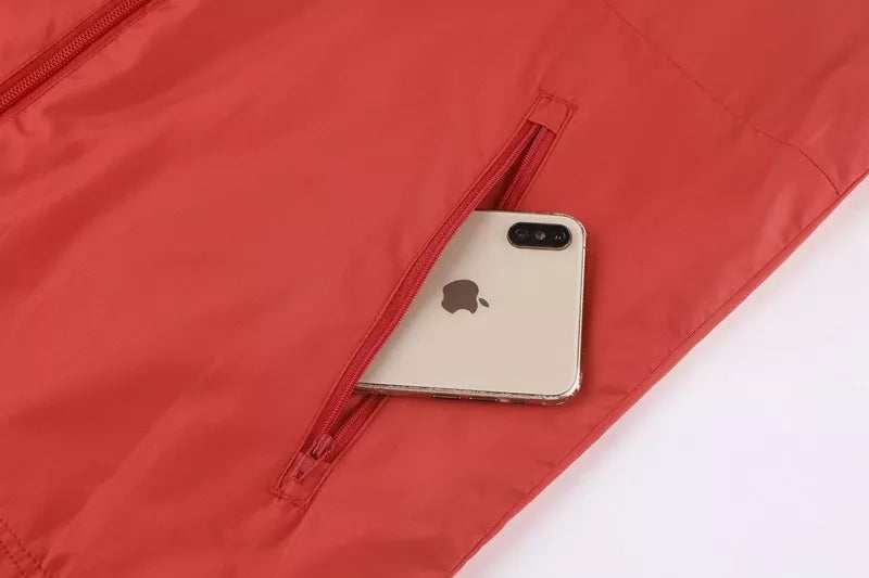 Giacca a Vento Manchester United Rossa 2022/23