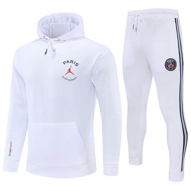 Kit Giacca Bianca + Tuta PSG 2022/23 (con Taglia Bambino)