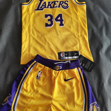 Kit Maglia  NBA Bambino Los Angeles Lakers