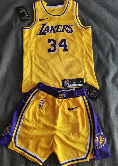 Kit Maglia  NBA Bambino Los Angeles Lakers