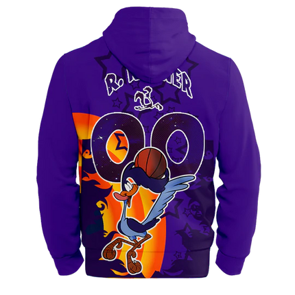 Felpa Con Cappuccio NBA Los Angeles Lakers x Tune Squad Viola