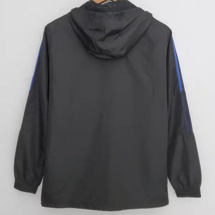 Giacca a Vento Arsenal Nera e Blu 2022/23