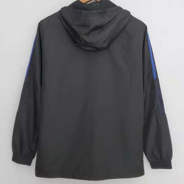 Giacca a Vento Arsenal Nera e Blu 2022/23