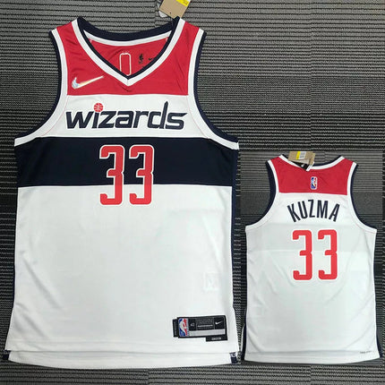 Maglia NBA Washington Wizards City Edition Bianca 2021/22