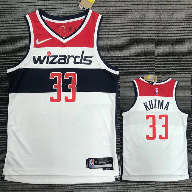 Maglia NBA Washington Wizards City Edition Bianca 2021/22