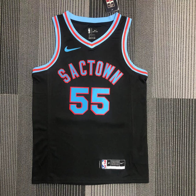 Maglia NBA Sacramento Kings City Edition Nera 2021/22