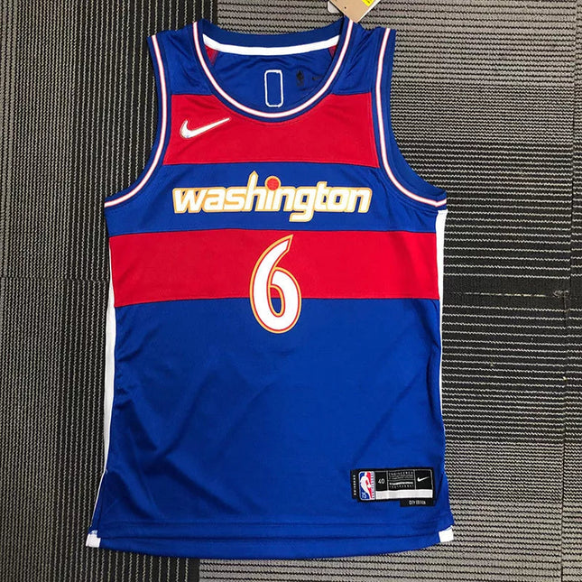 Maglia NBA Washington Wizards City Edition Blu 2021/22