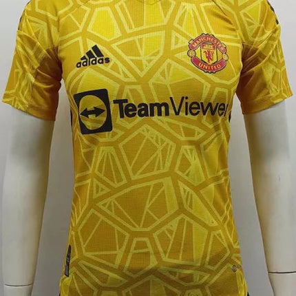 Maglia Manchester United Portiere Gialla 2022/23