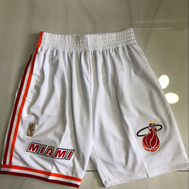 Pantaloncini NBA  Miami Heat Bianchi 2021/22