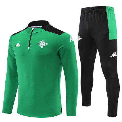 Kit Giacca Verde + Tuta Real Betis 2022/23 (con Taglia Bambino)