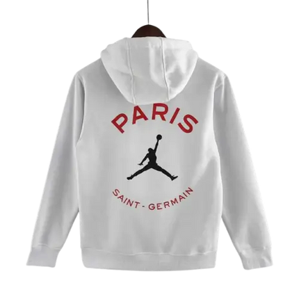WHITE HOODIE PSG X JORDAN 2022/23