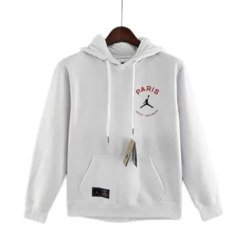 WHITE HOODIE PSG X JORDAN 2022/23