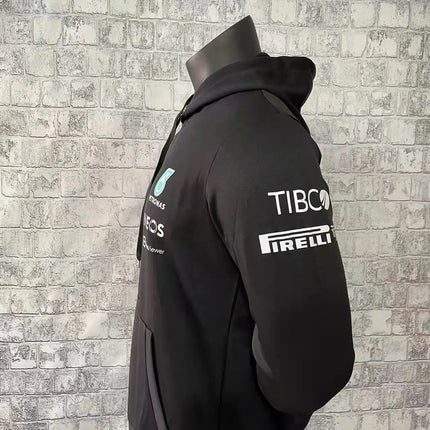FORMULA 1 Mercedes Black Hoodie 2022/23