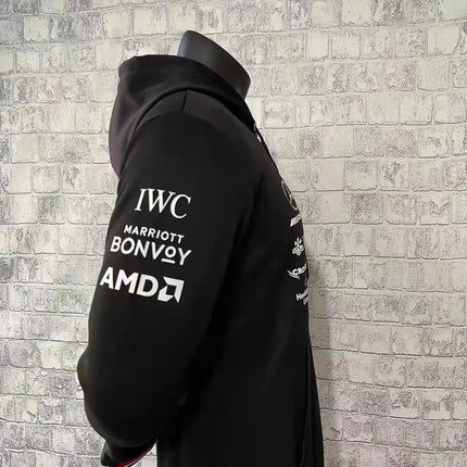 FORMULA 1 Mercedes Black Hoodie 2022/23