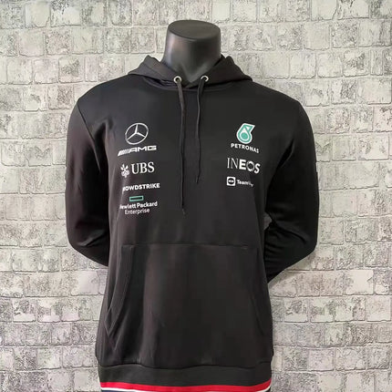 FORMULA 1 Mercedes Black Hoodie 2022/23