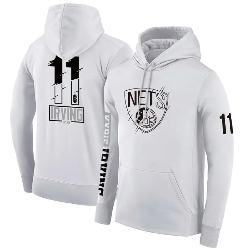 NBA Brooklyn Nets White Hoodie 2020/21