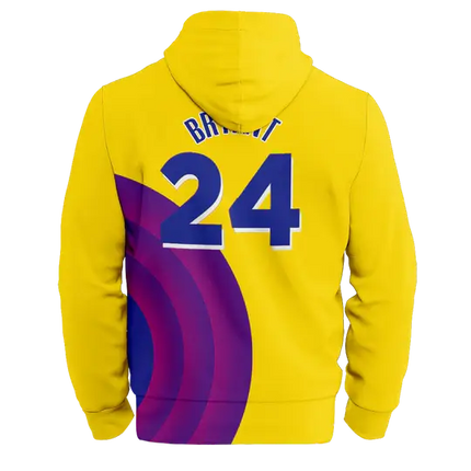 NBA Los Angeles Lakers x Tune Squad Yellow Hoodie