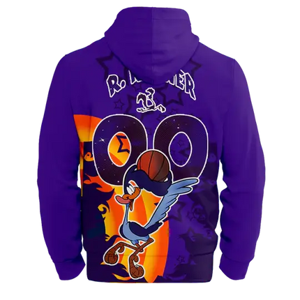 NBA Los Angeles Lakers x Tune Squad Purple Hoodie