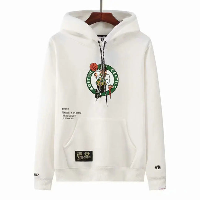 Felpa NBA Bianca Boston Celtics 2021/22_maglia_calcio_prezzo_basso_ L’OutfitdelCalcio.