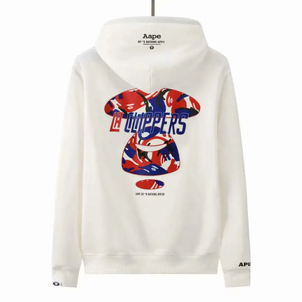 White NBA LAClippers Hoodie 2021/22