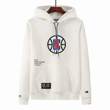 White NBA LAClippers Hoodie 2021/22