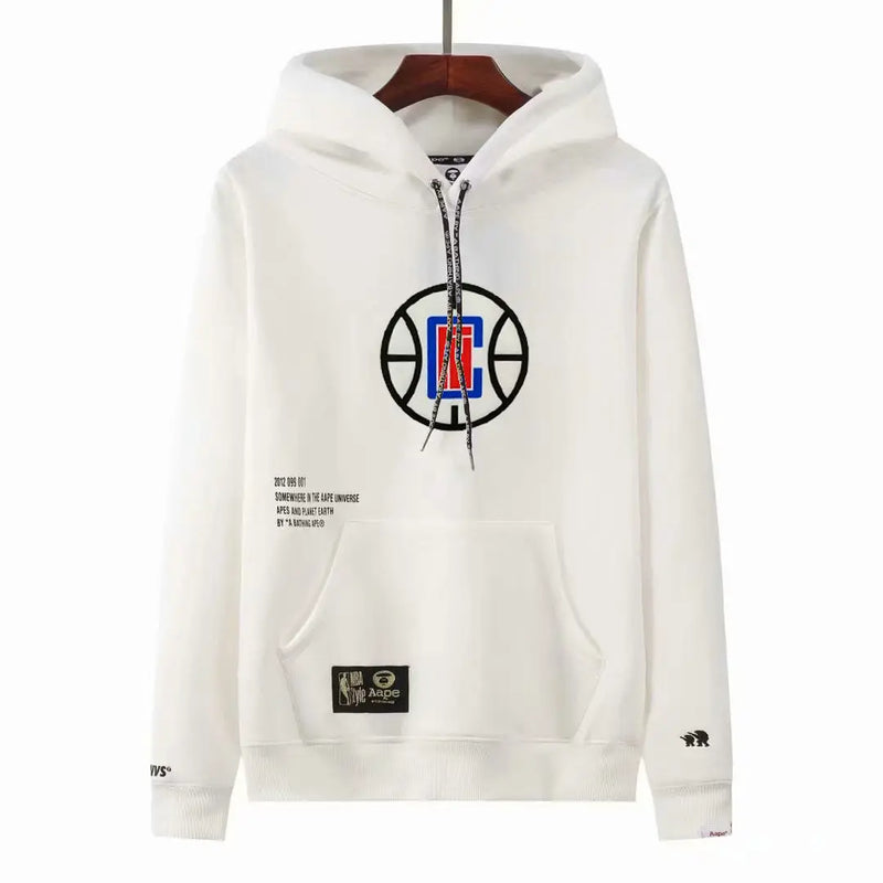 White NBA LAClippers Hoodie 2021/22
