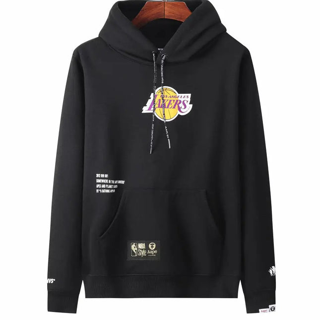 Felpa NBA Nera Lakers 2021/22_maglia_calcio_prezzo_basso_ L’OutfitdelCalcio.