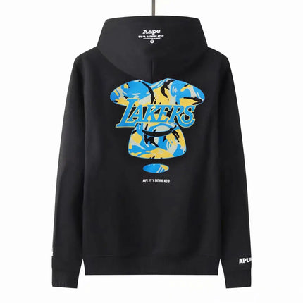 NBA Black Hoodie Blue Logo Los Angeles Lakers 2021/22